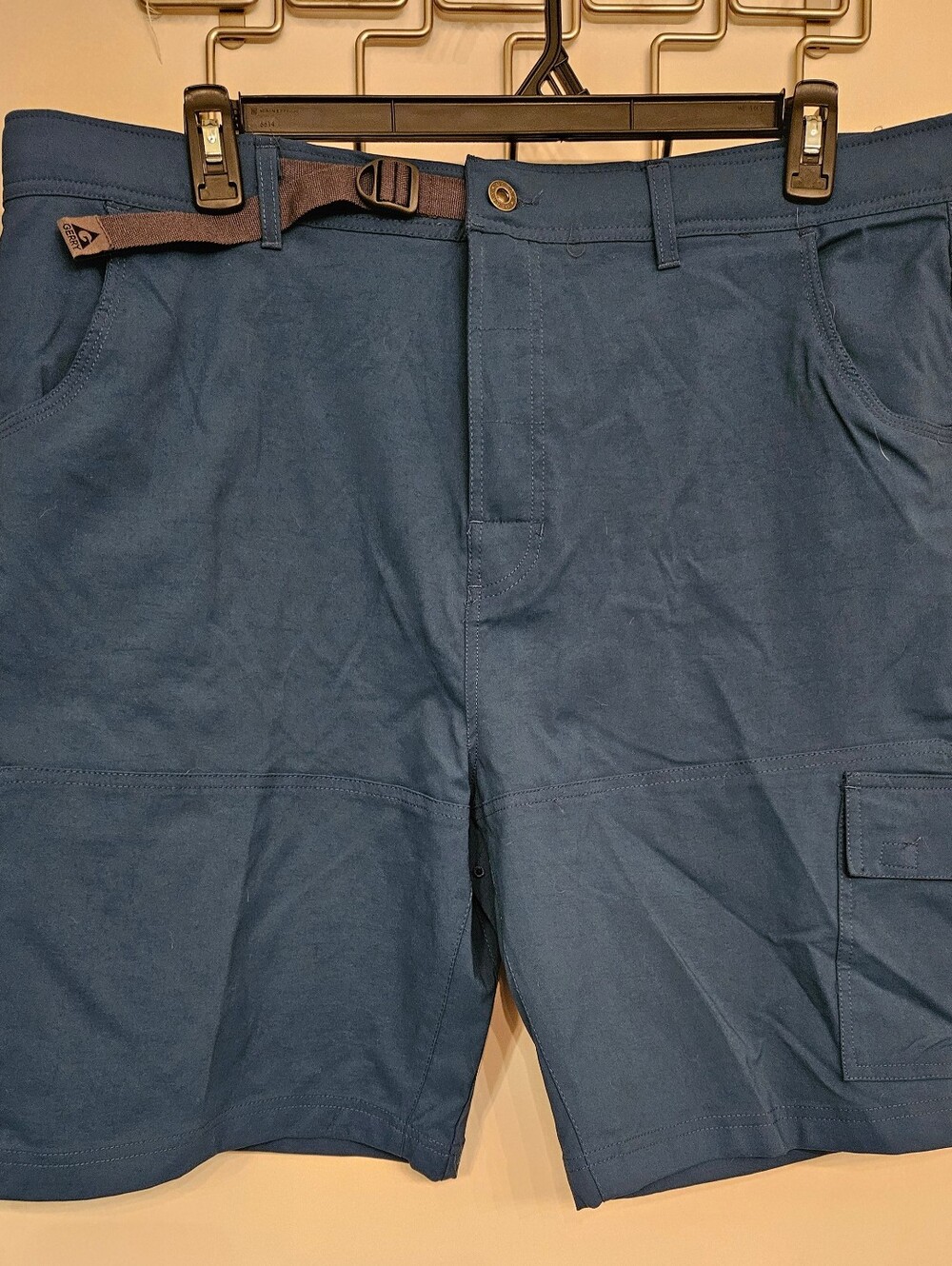 Gerry Men's Cargo Shorts - Size 40 - Mood Blue - NWT
